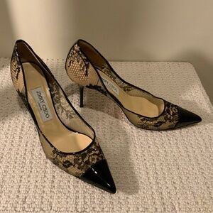 Jimmy Choo Lace Pumps
